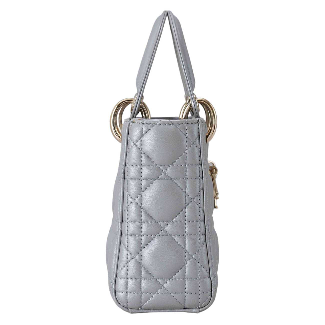 CHRISTIAN DIOR(USED)크리스찬디올 램스킨 레이디디올 미니